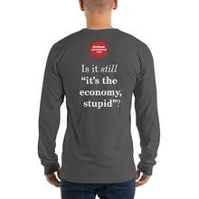 Load image into Gallery viewer, DHC - "It's the economy, stupid"? Long sleeve t-shirt