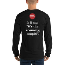 Load image into Gallery viewer, DHC - "It's the economy, stupid"? Long sleeve t-shirt