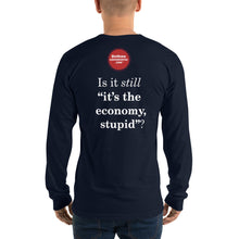 Load image into Gallery viewer, DHC - "It's the economy, stupid"? Long sleeve t-shirt