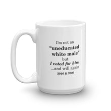 Load image into Gallery viewer, DHC - "uneducated white male" Mug