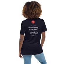 Load image into Gallery viewer, DHC - &quot;uneducated white male&quot; Women&#39;s Relaxed T-Shirt